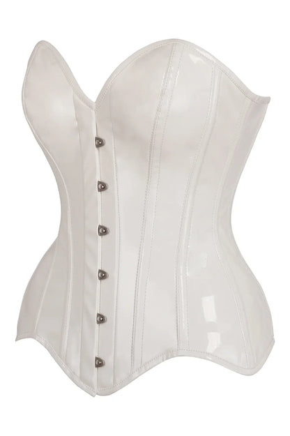 Queen Top Drawer Patent Steel Boned Corset