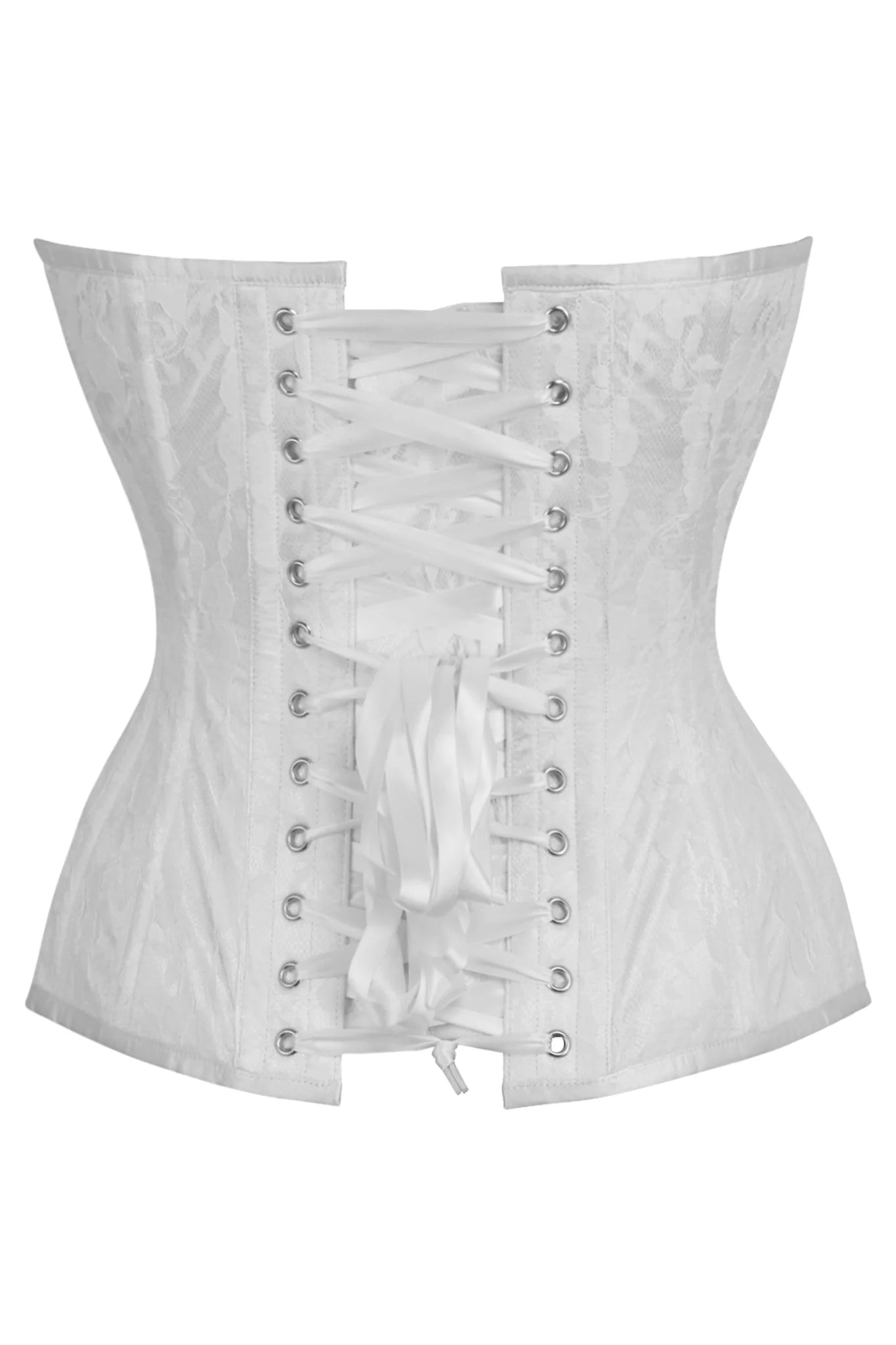 Top Drawer Lace Overlay Steel Boned Corset