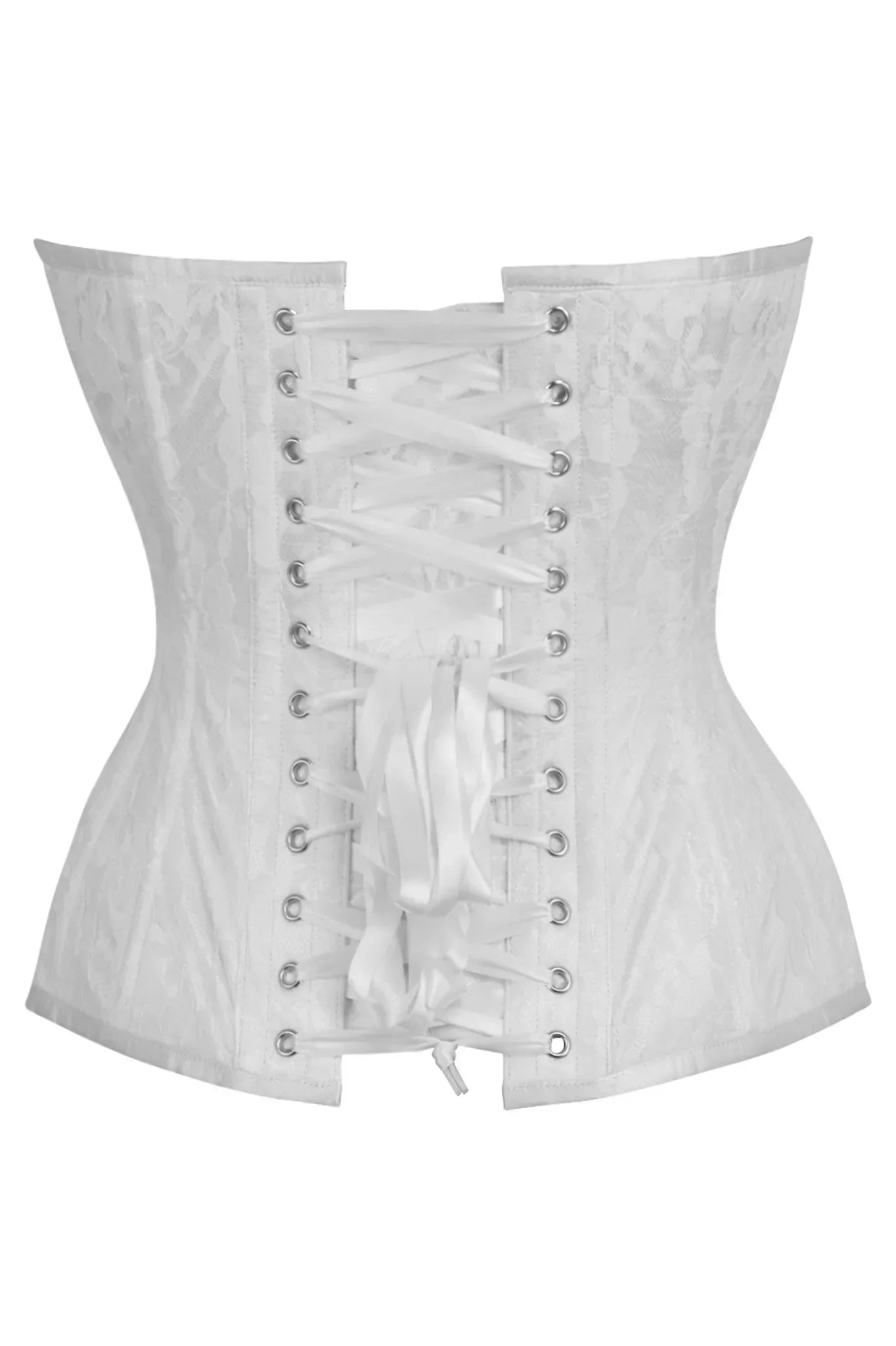 Queen Top Drawer Lace Overlay Steel Boned Corset