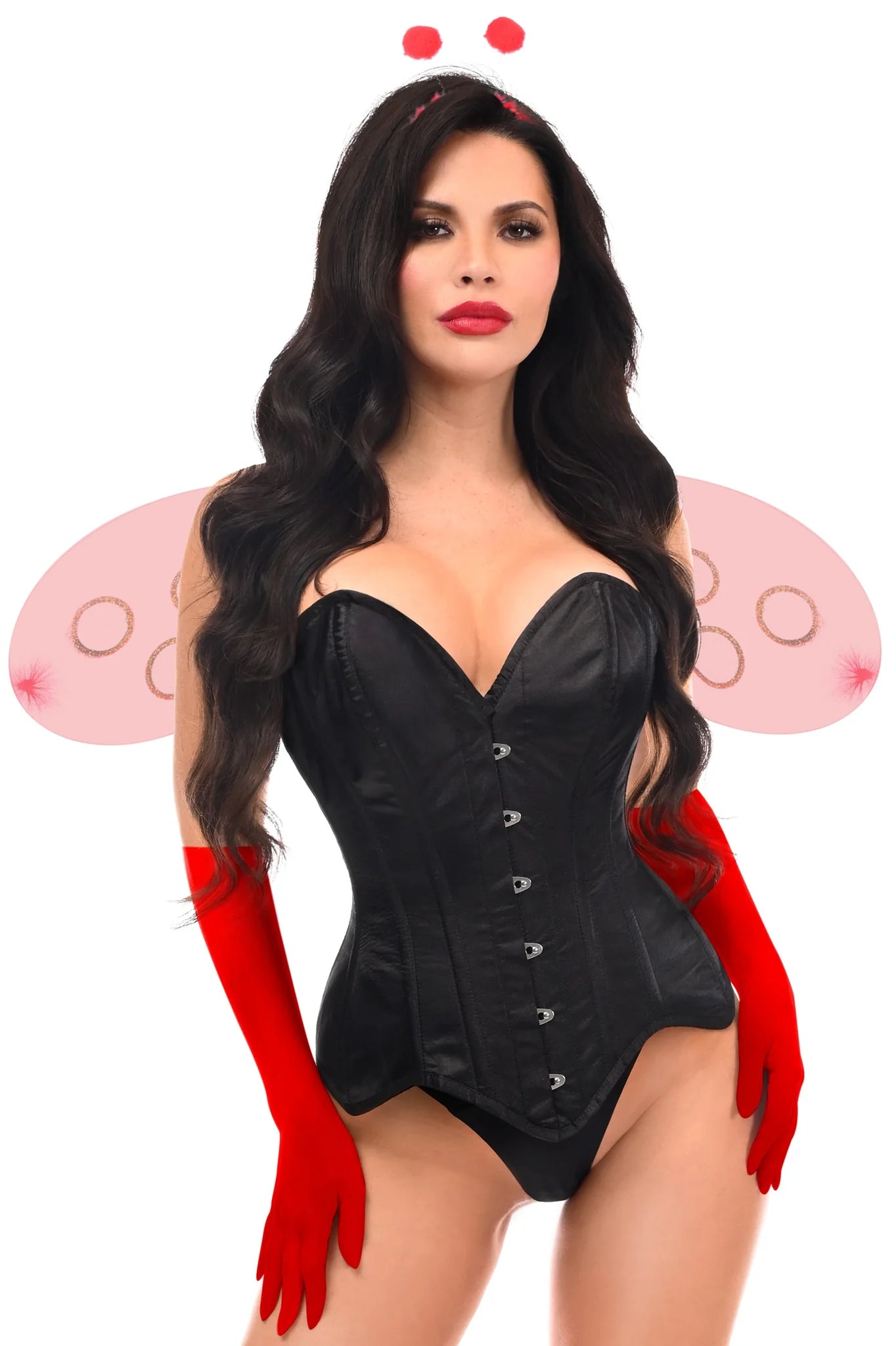 Top Drawer 4 PC Sassy Ladybug Corset Costume