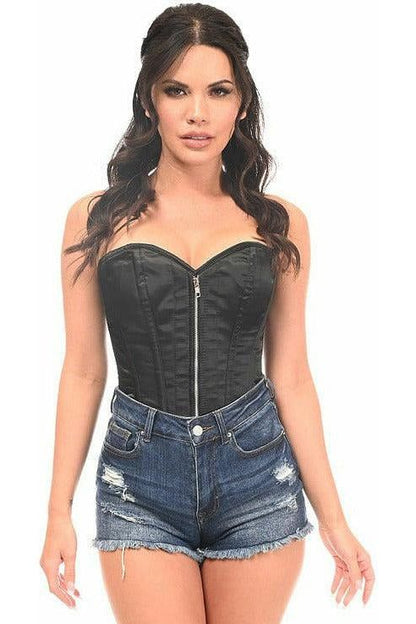 Queen Top Drawer Satin Steel Boned Corset