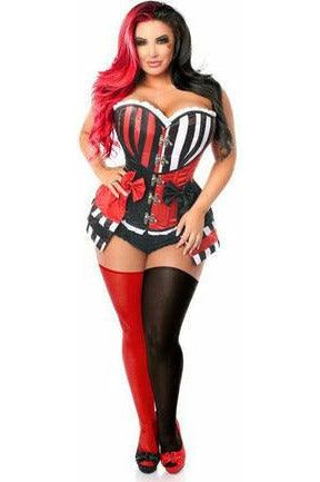 Top Drawer 3 PC Jokester Villain Corset Costume