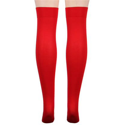 Alice Opaque Jingle Bell Thigh Highs