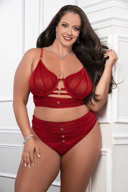 Queen Classic Sexy High Waisted Set