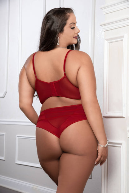 Queen Classic Sexy High Waisted Set