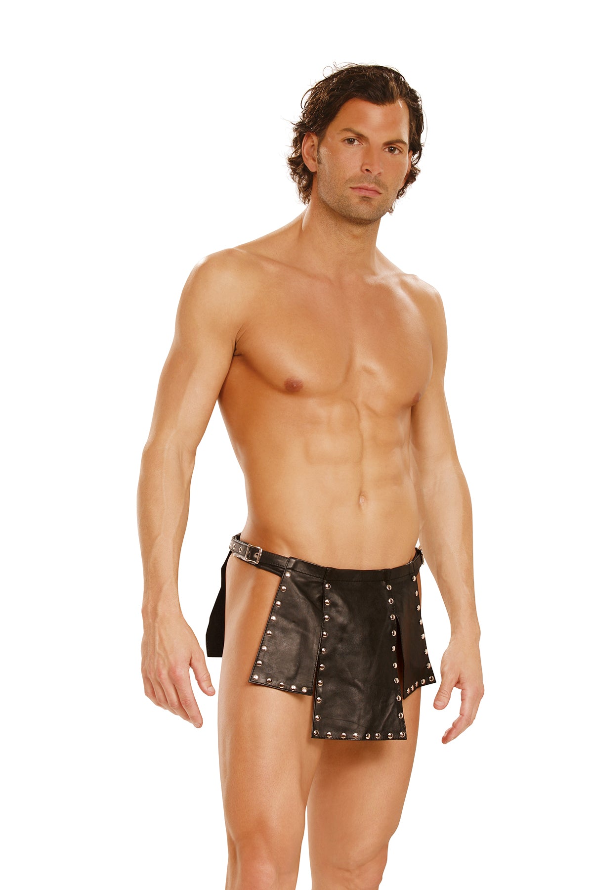 Studded Leather Kilt