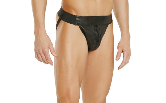 Leather Jock Strap Underwear