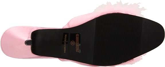 Phoebe 2.5" Satin/Marabou Glamour Slippers