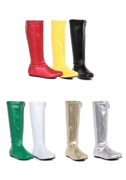 Avenge-106 Engineer Faux Leather Knee Boots