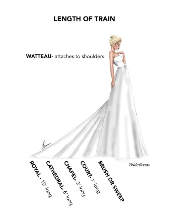 Matilda Puff Shoulders Satin Wedding Dress All Sizes/Colors