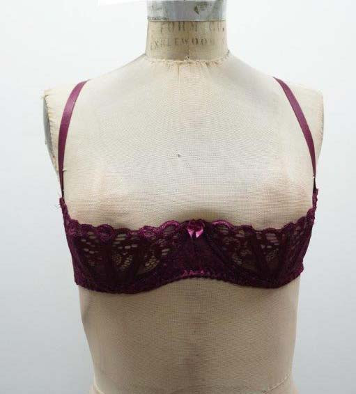 Queen Sheer Romance Shelf Bra