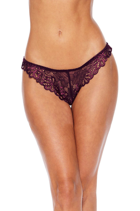 Sheer Romance Tanga Panty