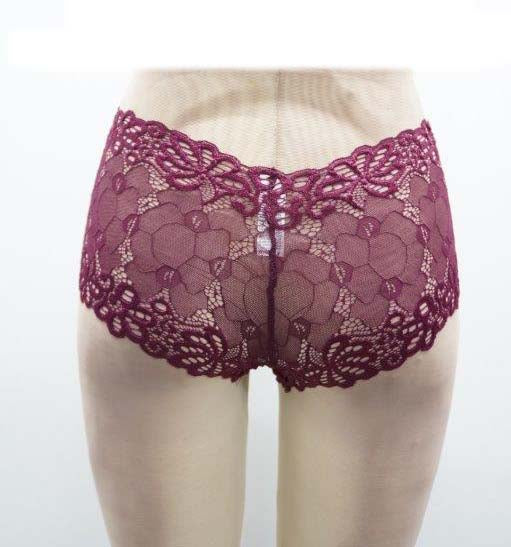 Queen Sheer Romance Boy Short Panty