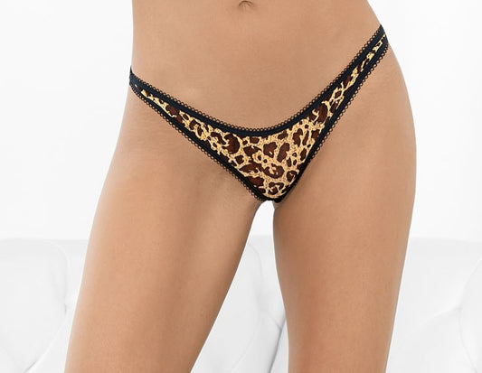 Unleashed Crotchless Thong Panty