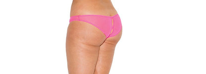 Diva Neon Crotchless Mesh Panty