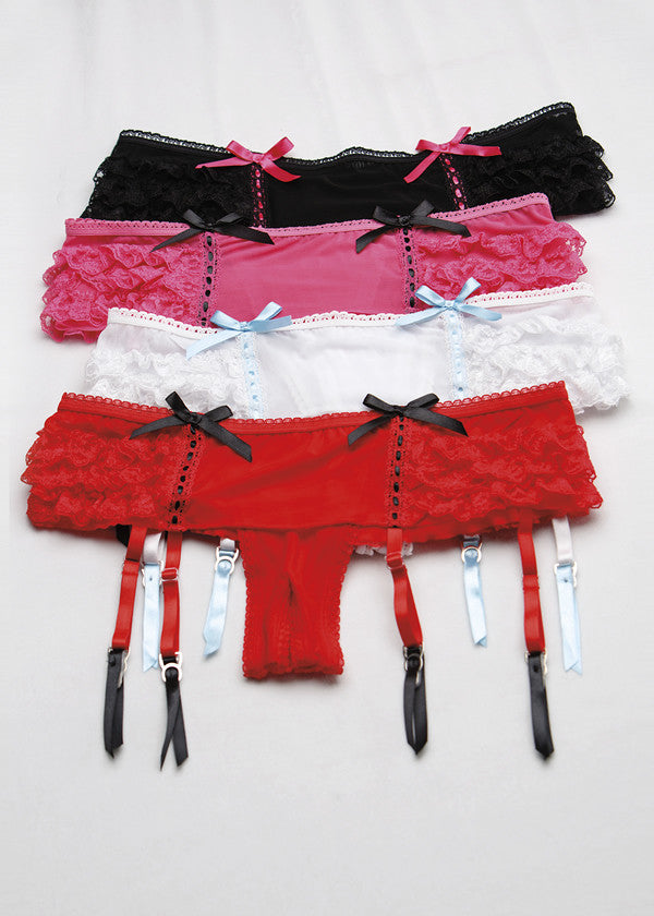 Flirty Skirted Garter Panty