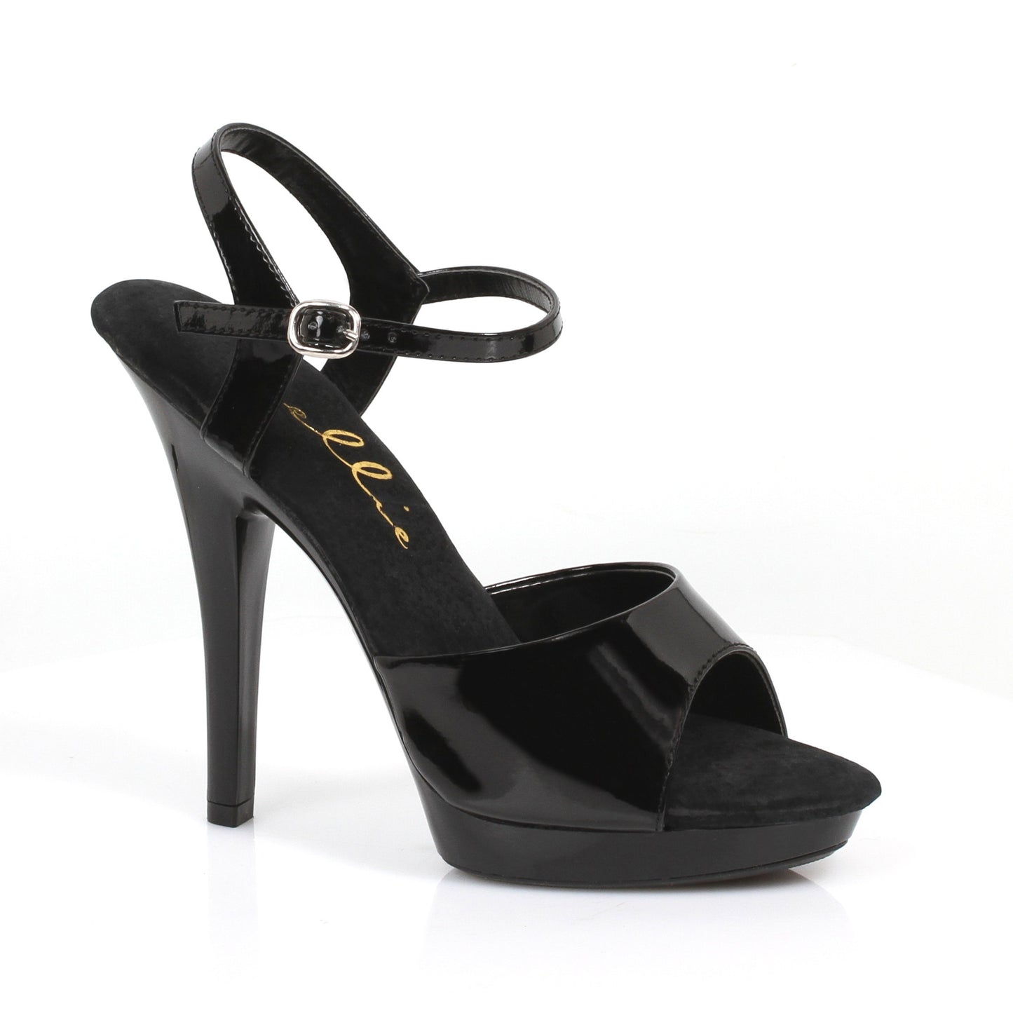 5" Heel Ankle Strap Sandals w/ Platform